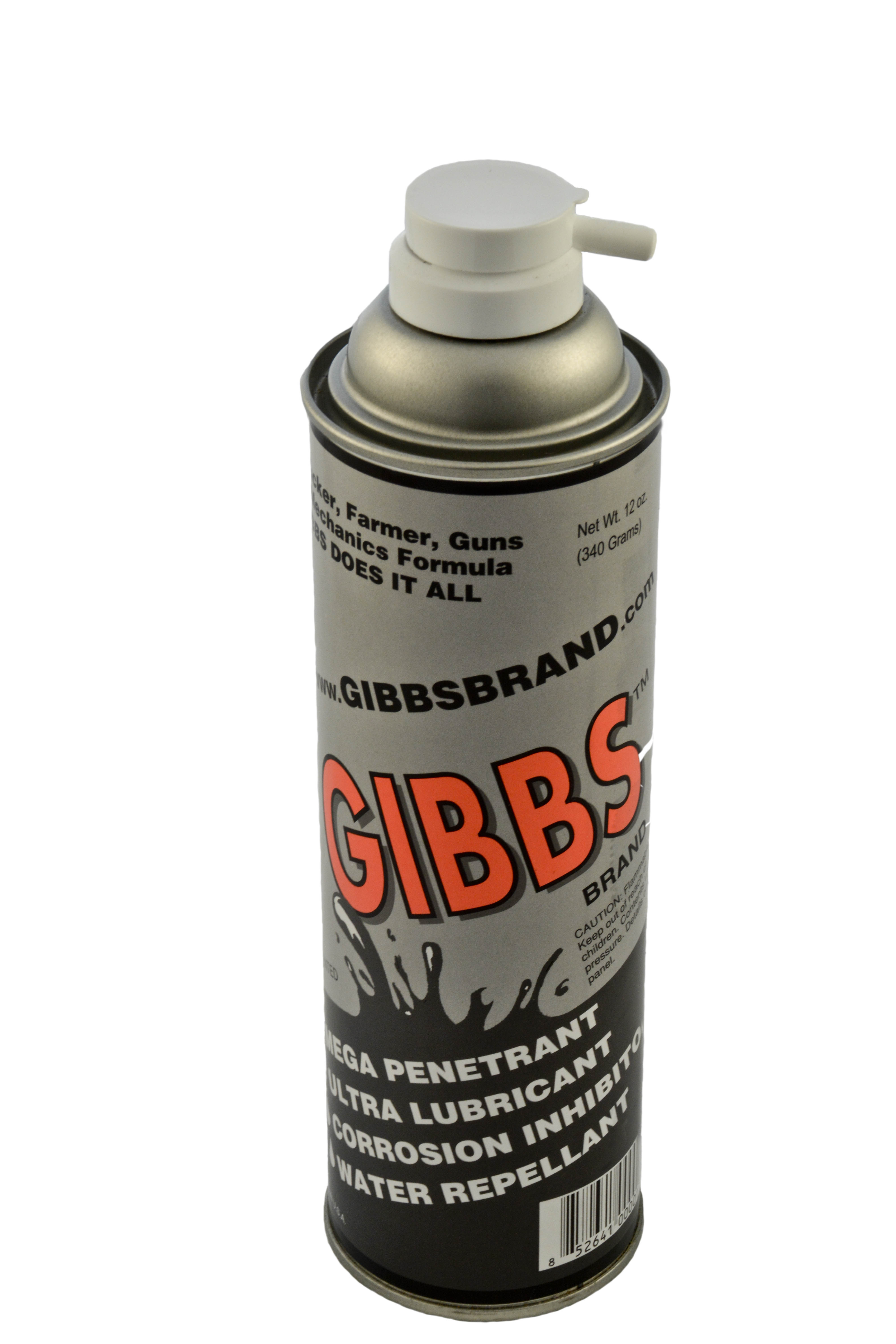 Gibbs Brand Lubricant, Penetrating Oil, Multi Purpose, Metal